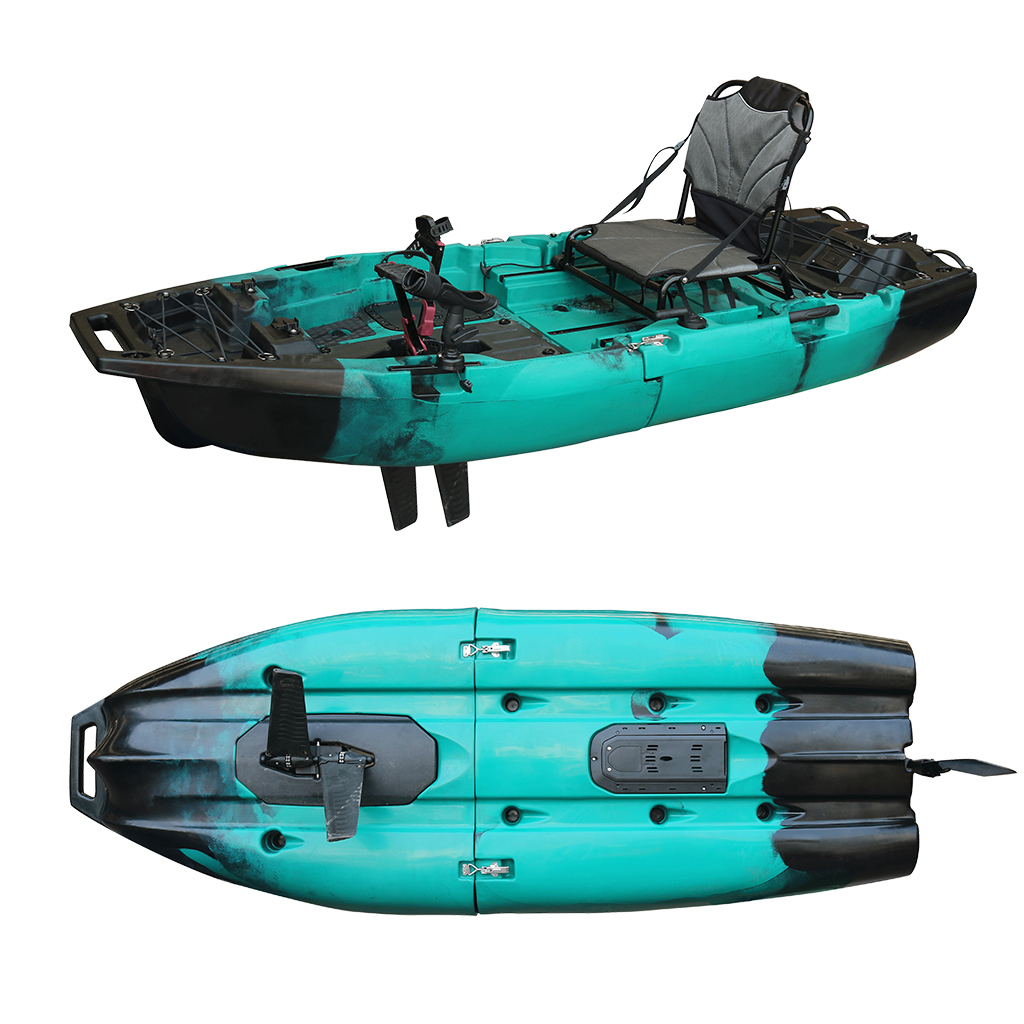 Fishing Kayak Sit On Top - 8Ft 2.5m HDPE Modular Sit-On-Top Kayak