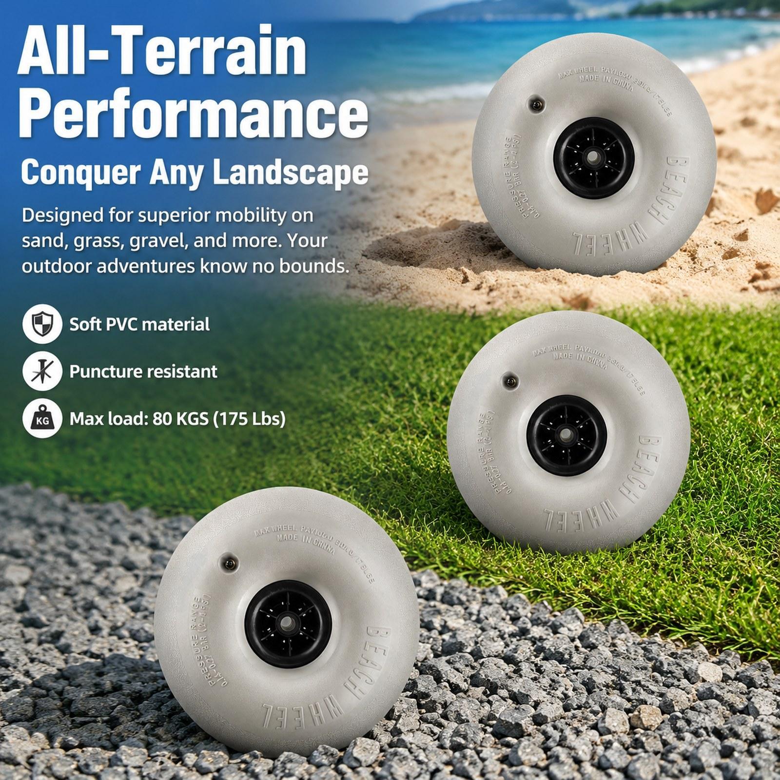 16 inch Balloon Wheels Big San - Fishing Kayak Cart ulasan dan harga