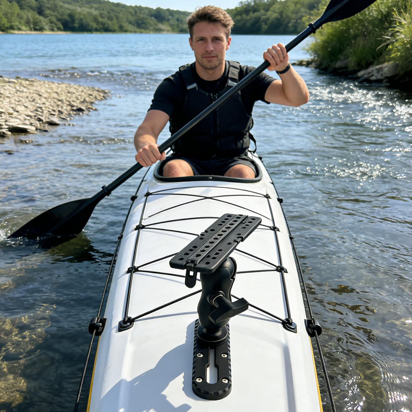 Kayak Track Mount With Screws  - Fishing Kayak Fish Finder Mount ulasan dan harga