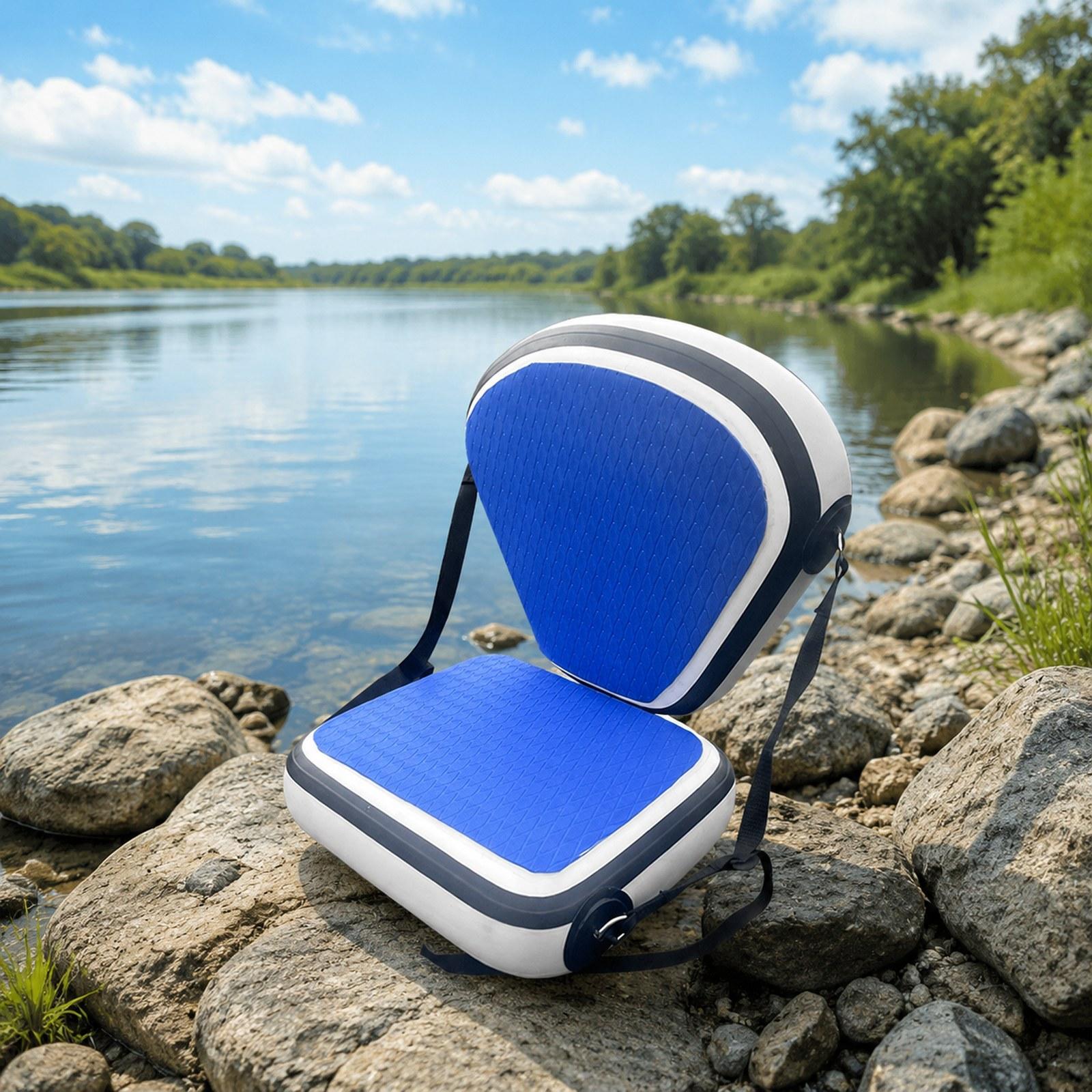 Adjustable PVC Kayak Seat Infl - Fishing Kayak Seat ulasan dan harga