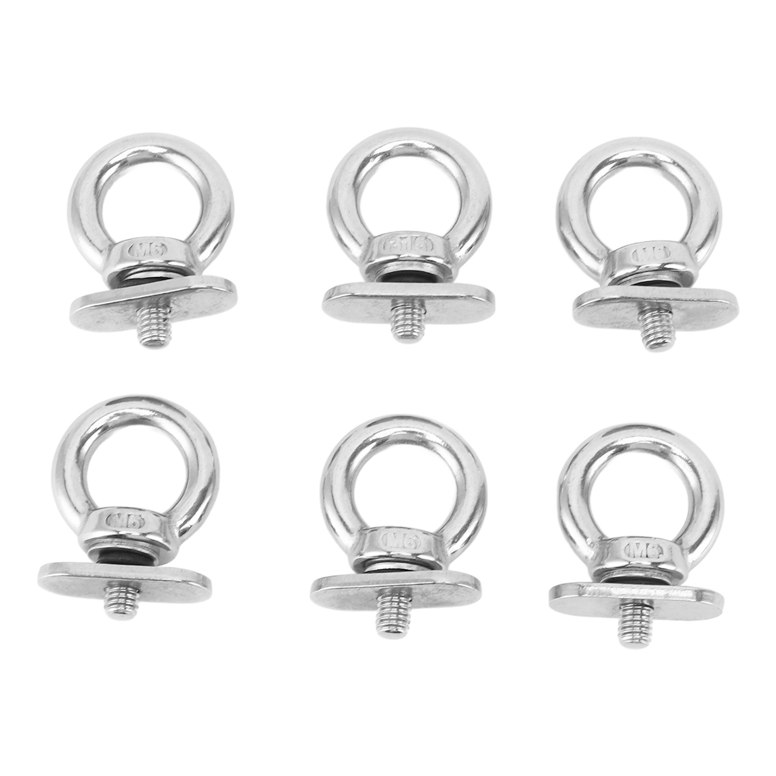 Track Mount Eyelets 6Pcs Stain - Fishing Kayak Anchor ulasan dan harga
