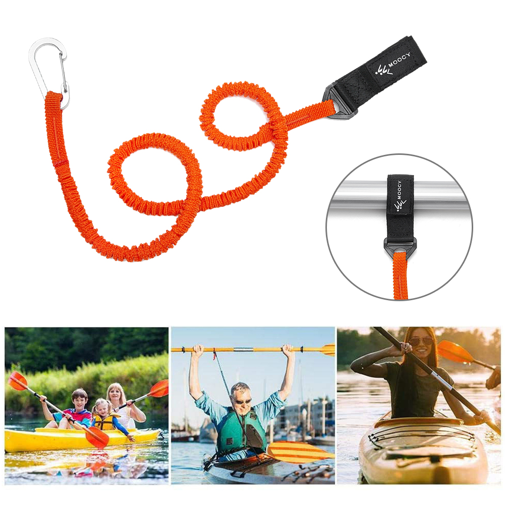 10-1PCS Elastic Kayak Canoe Pa - Fishing Kayak Paddle Leash ulasan dan harga