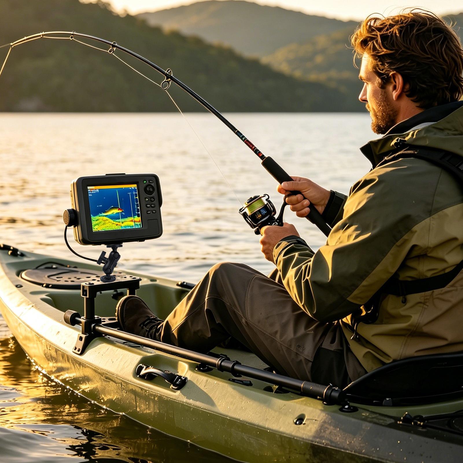 Kayak Fish Finder Mount 360 De - Fishing Kayak Fish Finder Mount ulasan dan harga