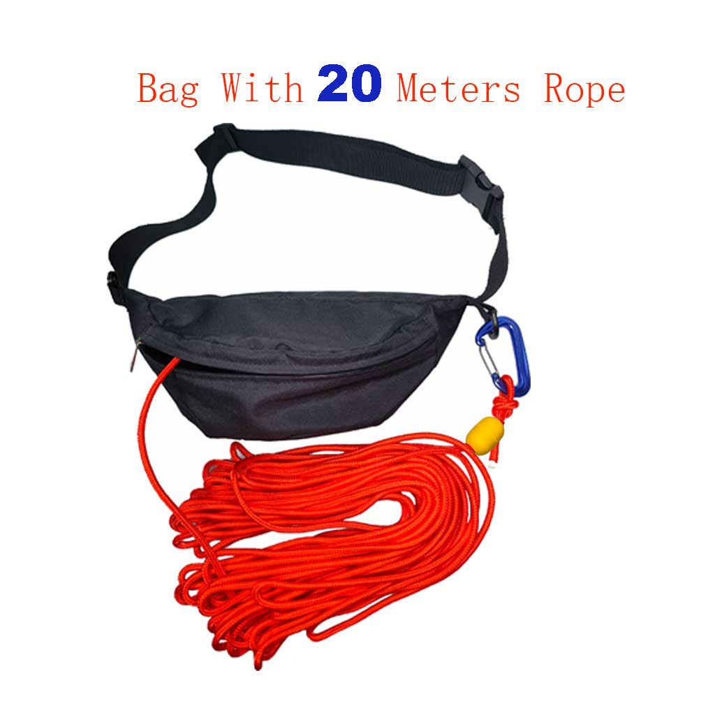 Kayak Rescue Waist Throw Rope  - Fishing Kayak Crate ulasan dan harga
