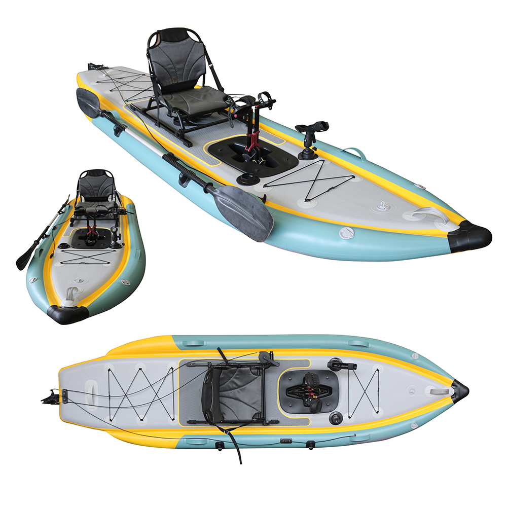 Pedal Propulsion Foldable Infl - Fishing Kayak Sit On Top ulasan dan harga
