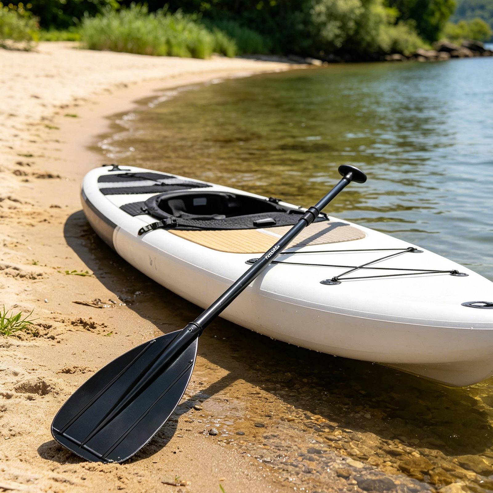 Carbon Fiber Paddle 2 Section  - Fishing Kayak Paddle ulasan dan harga