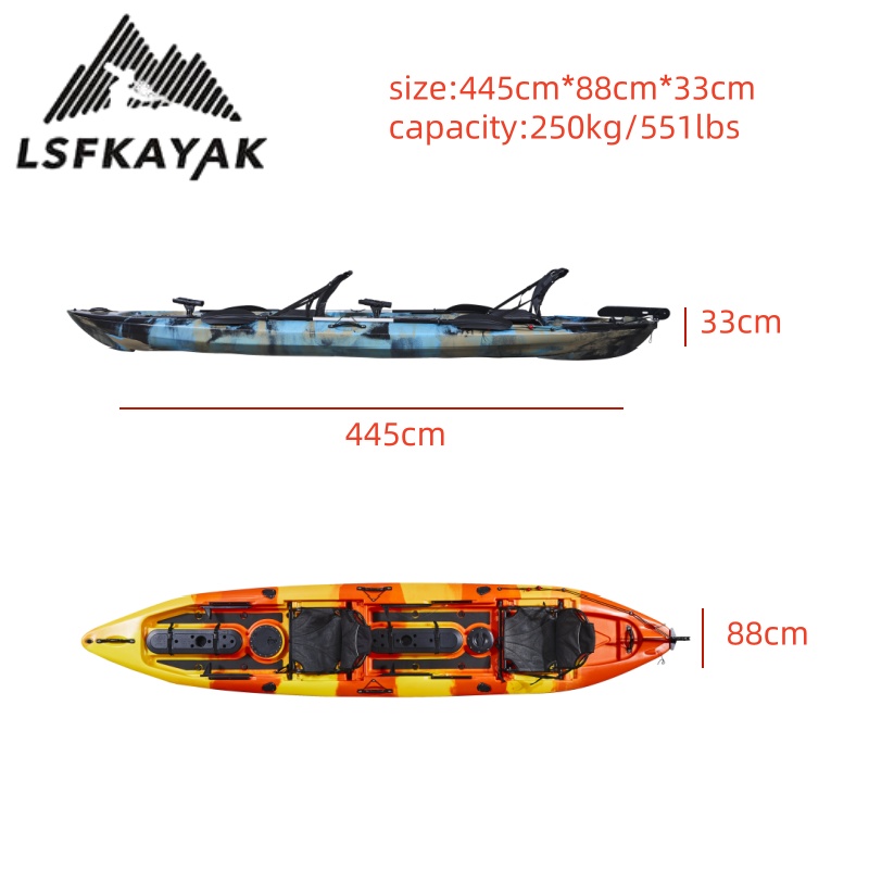 2025 Factory Wholesale 2-Perso - Fishing Kayak Paddle ulasan dan harga