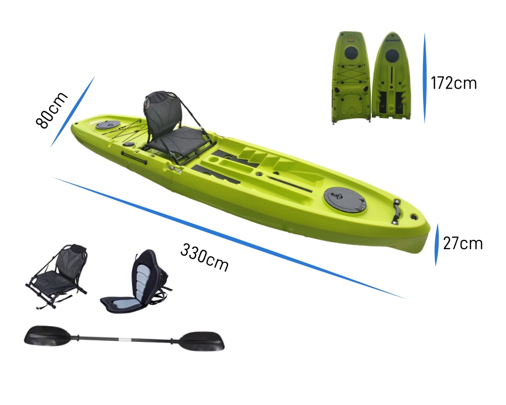 2025 NEW Modular Kayak 11ft Si - Fishing Kayak Sit In ulasan dan harga