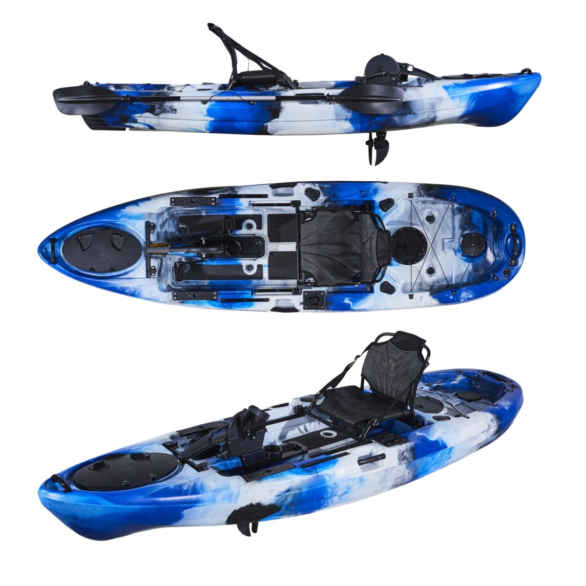 10FT Classic Pedal Fishing Kay - Fishing Kayak Pedal Drive ulasan dan harga