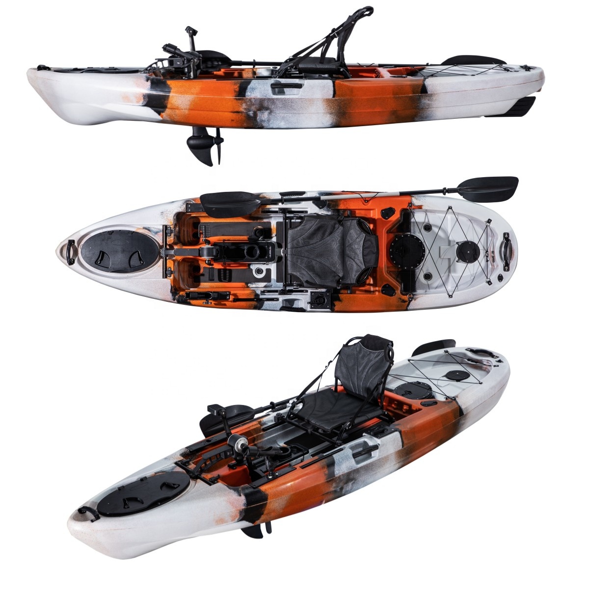 10FT Classic Pedal Fishing Kay - Fishing Kayak Pedal Drive ulasan dan harga