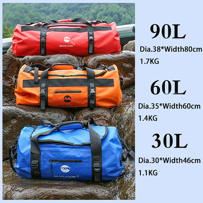 30L 60L 90L Waterproof Kayakin - Fishing Kayak Storage Bag ulasan dan harga