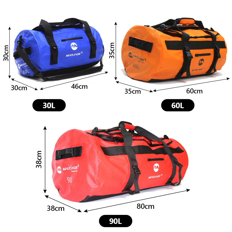 30L 60L 90L Waterproof Kayakin - Fishing Kayak Storage Bag ulasan dan harga