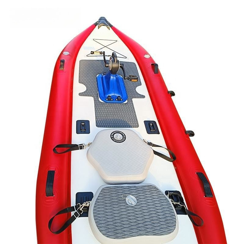 Kayak inflatable seat, fishing - Fishing Kayak Paddle ulasan dan harga