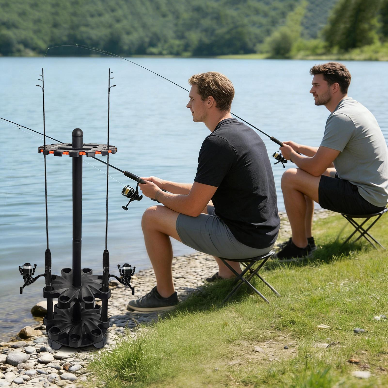 Fishing Rod Racks Angling Pole - Fishing Kayak Rod Holder ulasan dan harga