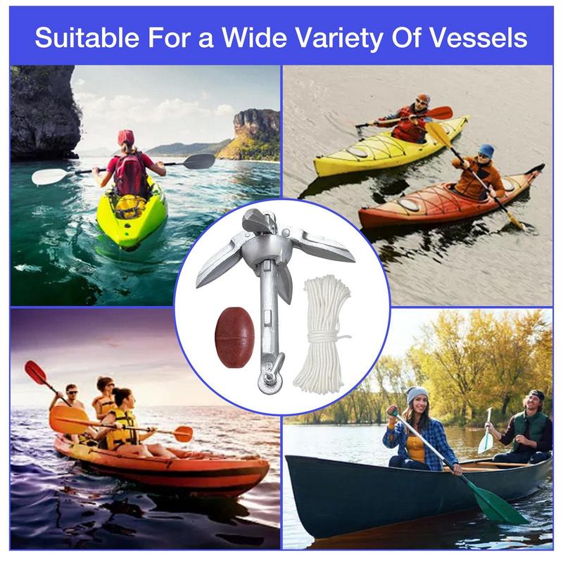 Canoe Anchoring Compact Kayak  - Fishing Kayak Anchor ulasan dan harga