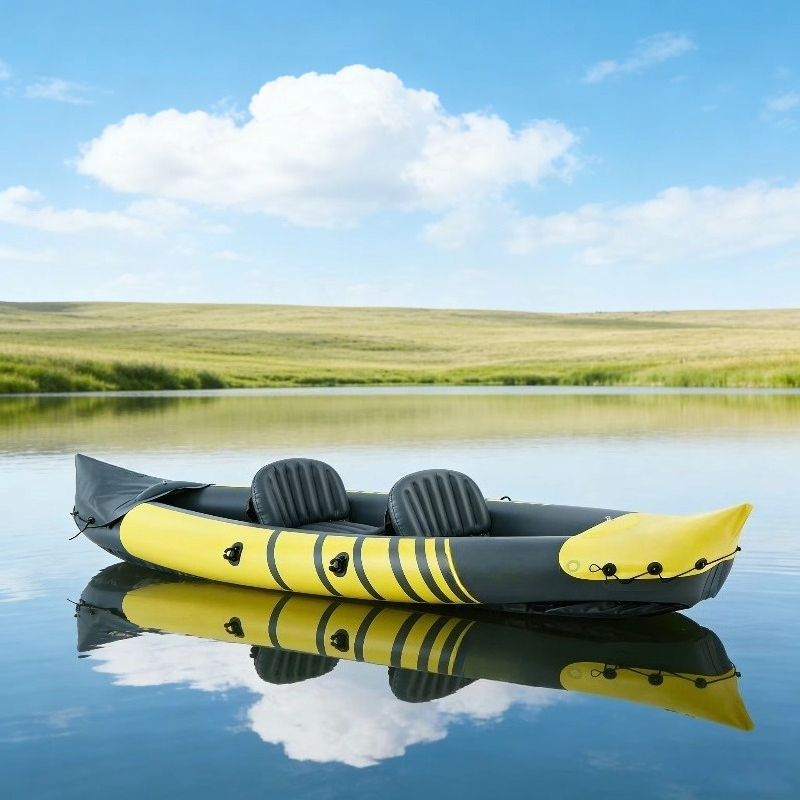 Double Seat Inflatable Fishing - Fishing Kayak Paddle ulasan dan harga