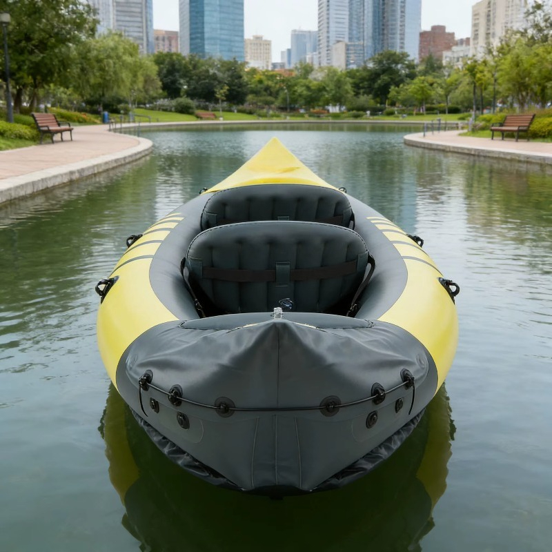 Double Seat Inflatable Fishing - Fishing Kayak Paddle ulasan dan harga