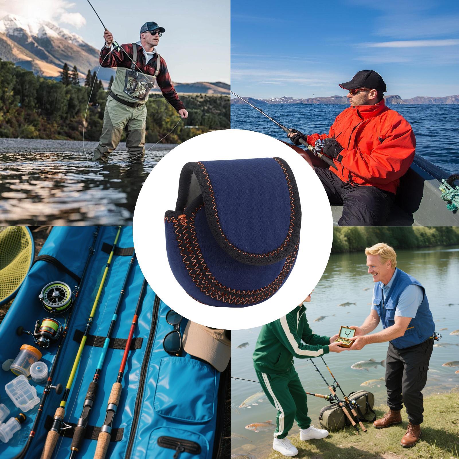 Neoprene Fishing Reel Case Pro - Fishing Kayak Storage Bag ulasan dan harga