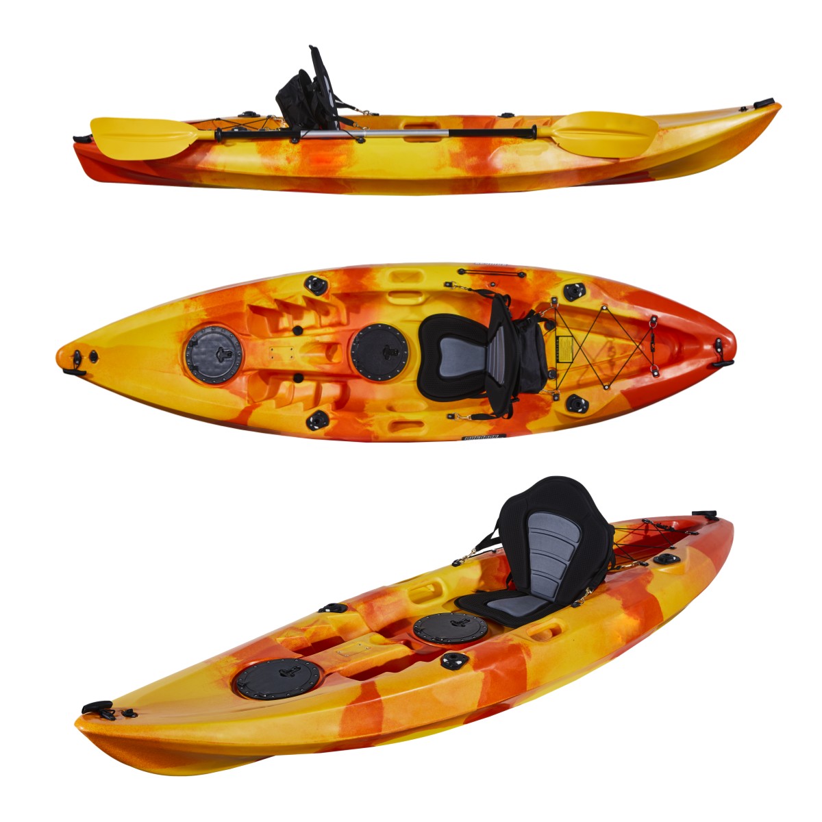 Made In China Single Person Fi - Fishing Kayak Sit On Top ulasan dan harga