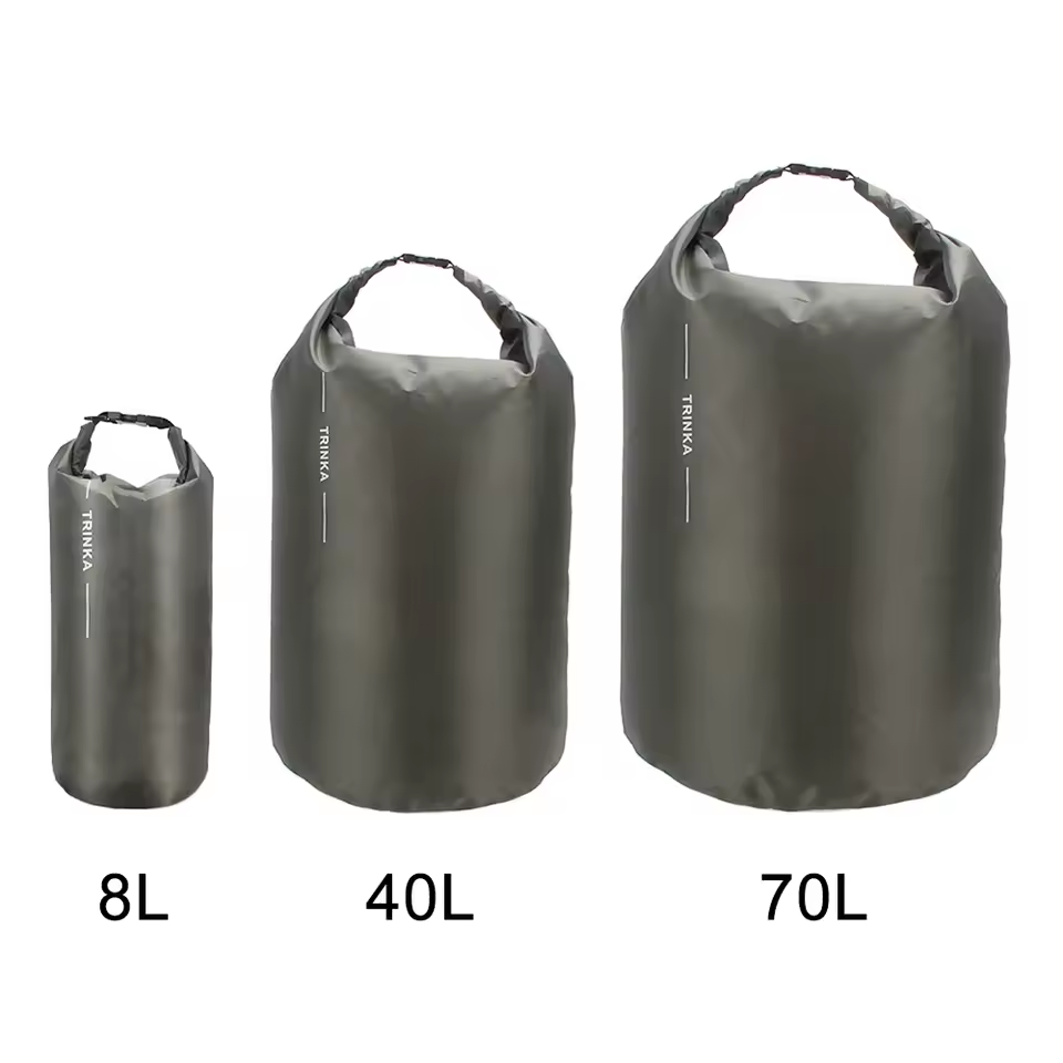 8L 40L 70L Roll‑Top Waterproof - Fishing Kayak Storage Bag ulasan dan harga
