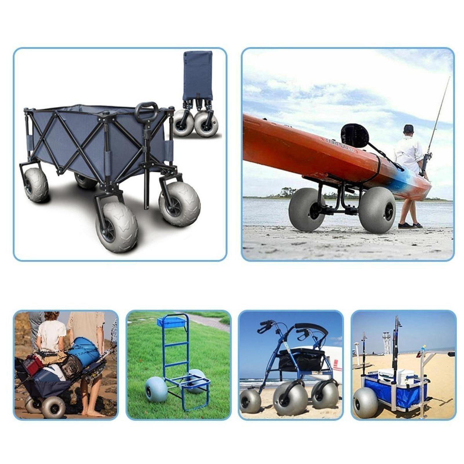 16 Inch Balloon Wheels Replace - Fishing Kayak Cart ulasan dan harga