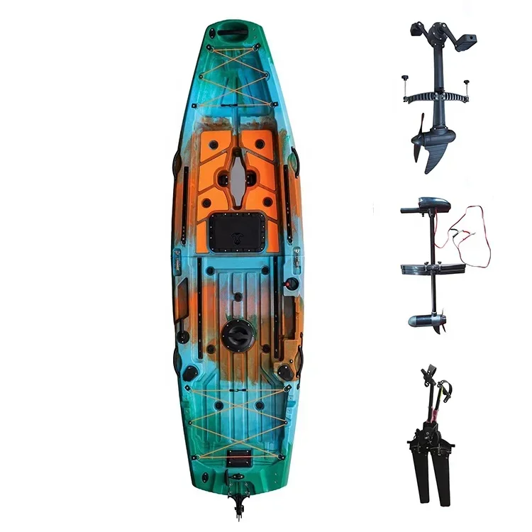 9.5ft 1 Person Folding Plastic - Fishing Kayak Pedal Drive ulasan dan harga
