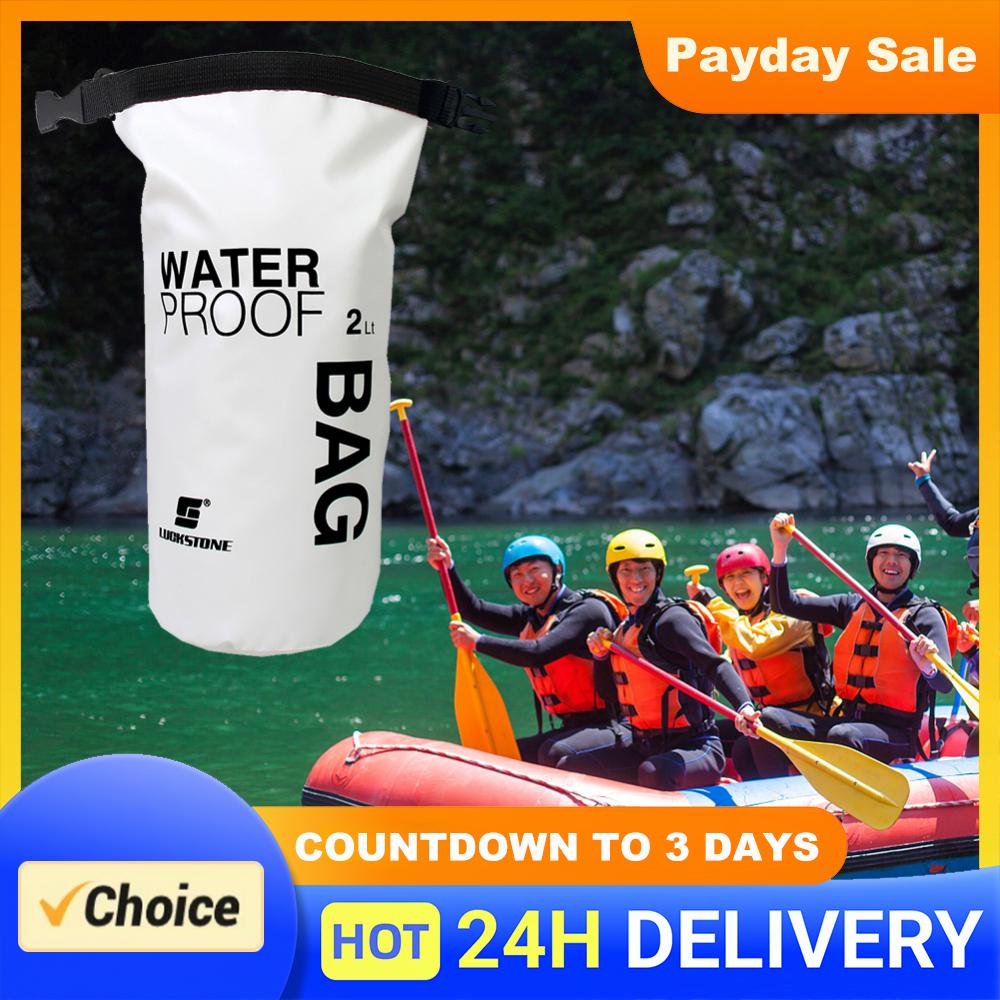 2L Swimming Water Bag Ultralig - Fishing Kayak Storage Bag ulasan dan harga