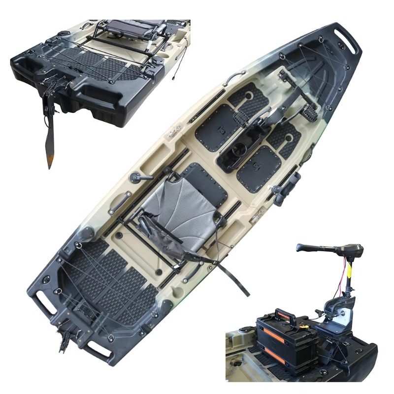1 Person HDPE/PE Sit-On-Top CE - Fishing Kayak Sit On Top ulasan dan harga