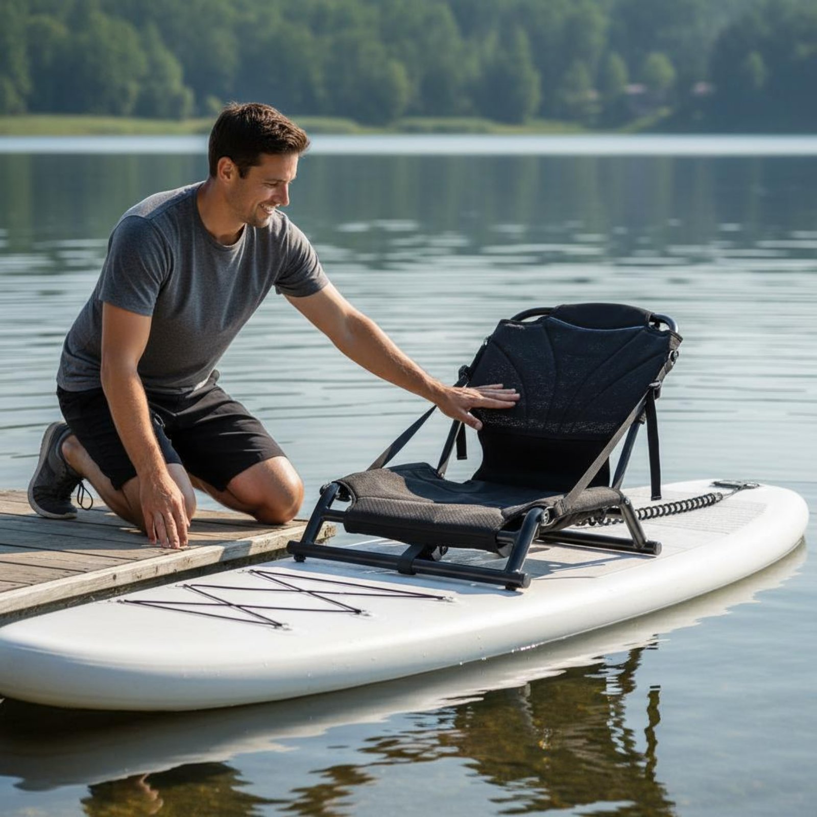 Kayak Backrest Seat Breathable - Fishing Kayak Seat ulasan dan harga
