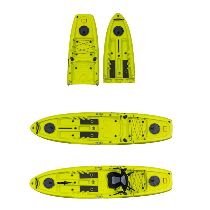 LSF Novel 3.3Meter 11FT Split  - Fishing Kayak Sit On Top ulasan dan harga