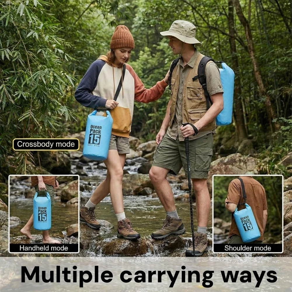 500D Waterproof Dry Bag Floati - Fishing Kayak Storage Bag ulasan dan harga