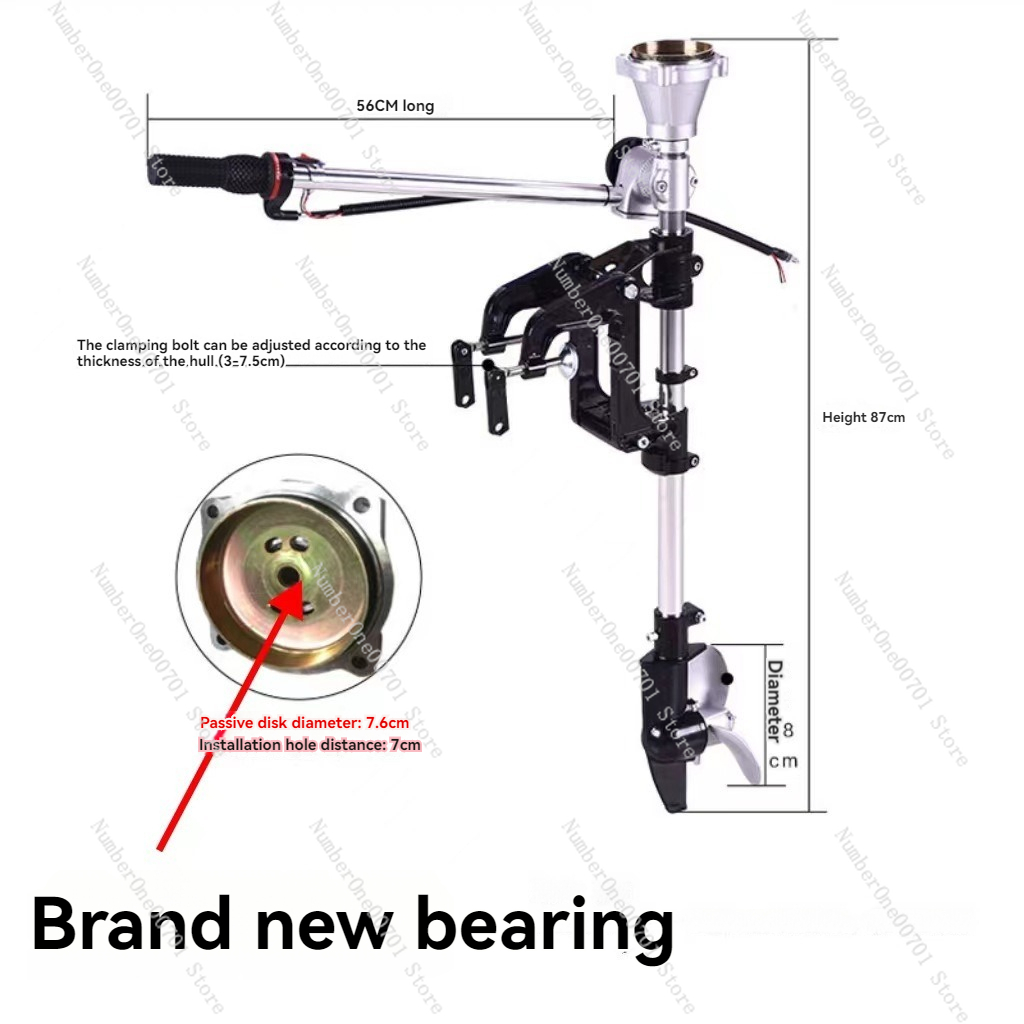 Outboard Motor Propeller  Lawn - Fishing Kayak Inflatable ulasan dan harga