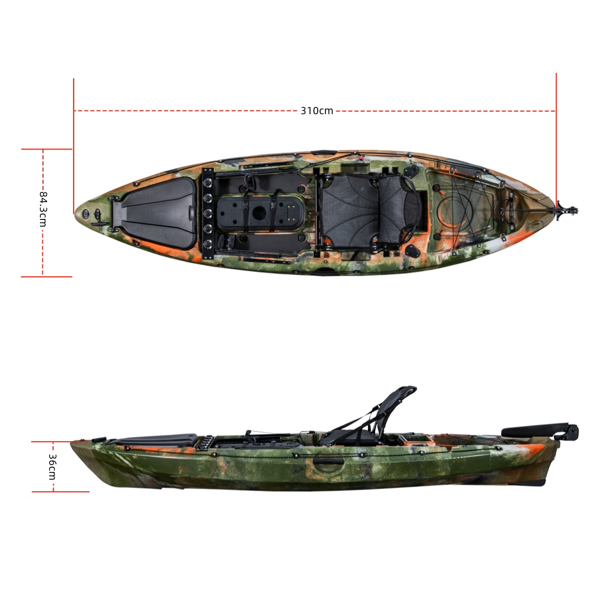 First-class Single Fishing Kay - Fishing Kayak Seat ulasan dan harga