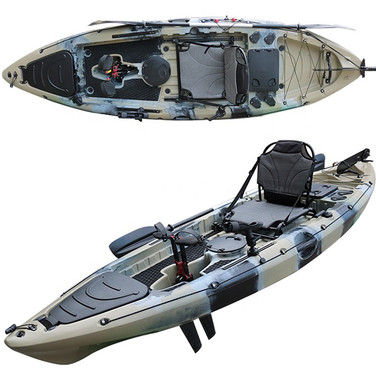 New Designed Plastic Kayak Fis - Fishing Kayak Pedal Drive ulasan dan harga
