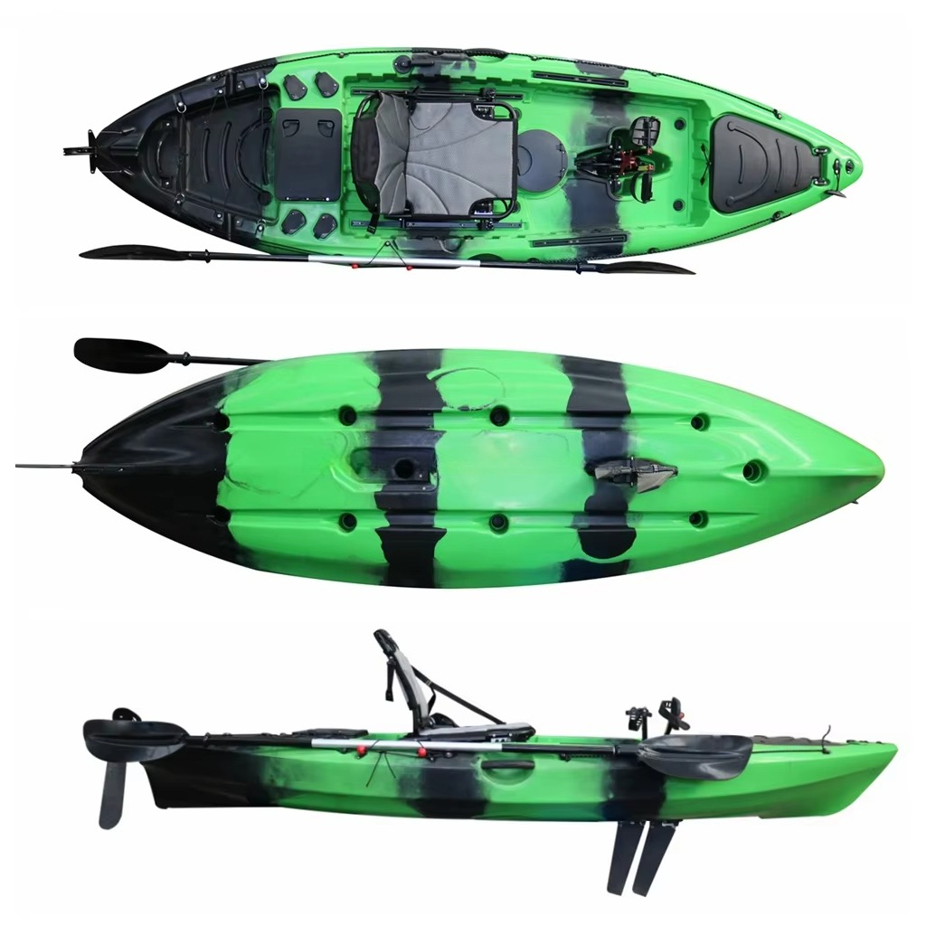 New Designed Plastic Kayak Fis - Fishing Kayak Pedal Drive ulasan dan harga