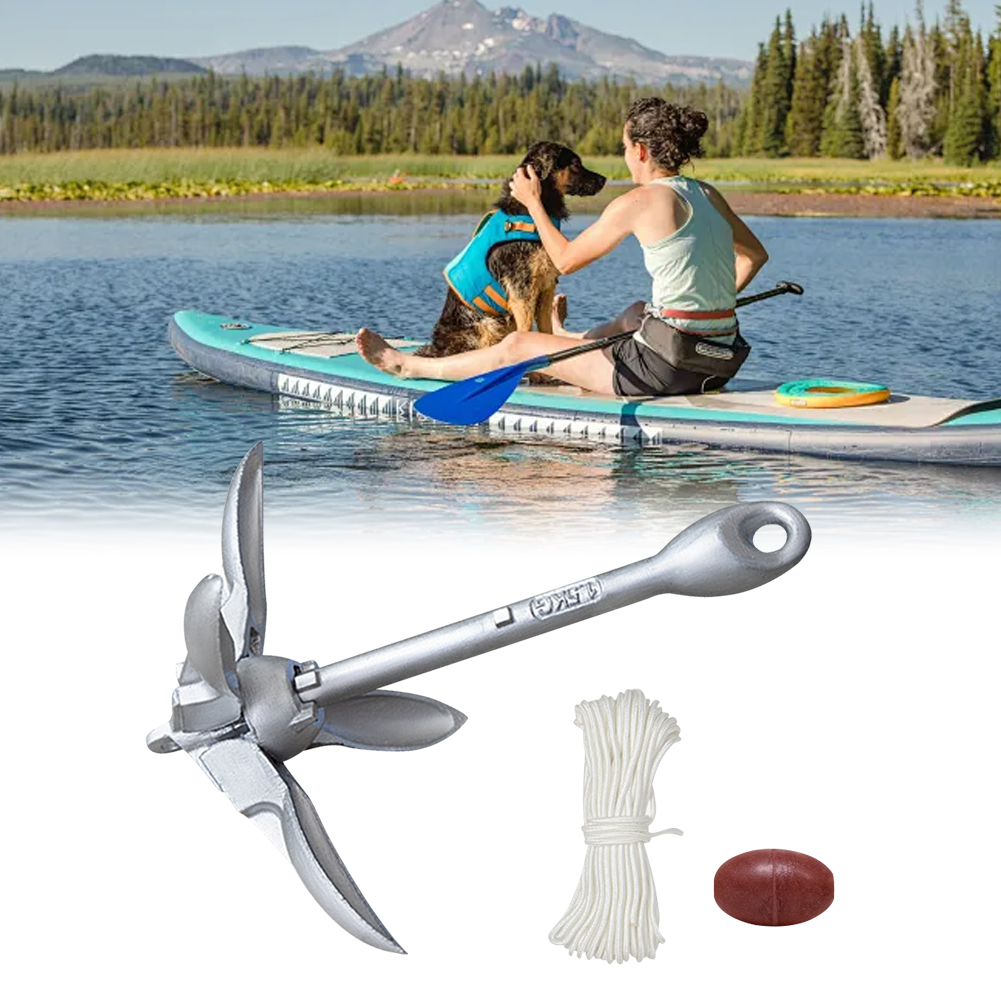 0.7/1.5KG Grapnel Anchor with  - Fishing Kayak Anchor ulasan dan harga