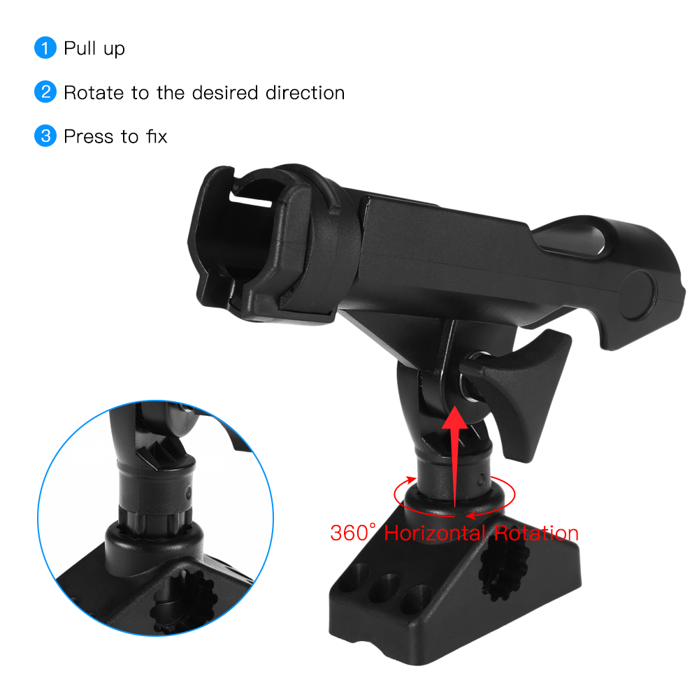 Fishing Boat Rods Holder Base  - Fishing Kayak Rod Holder ulasan dan harga