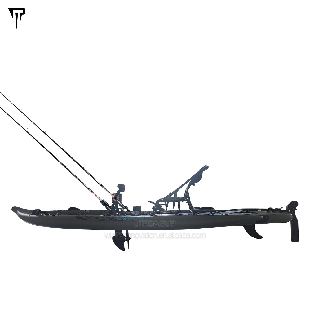 JTRDA 2024 New Inflatable Kaya - Fishing Kayak Pedal Drive ulasan dan harga