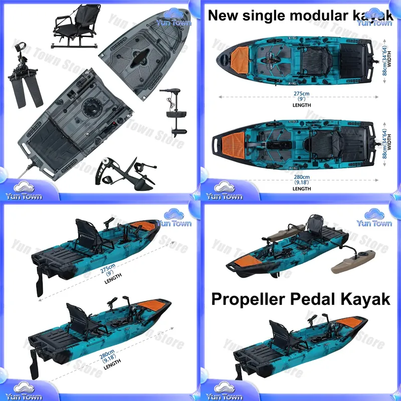 Modular Kayak 9.5ft Sit On Top - Fishing Kayak Sit In ulasan dan harga